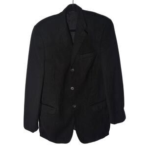 Classic Pierre Cardin Men's Black Suit Jacket Blazer